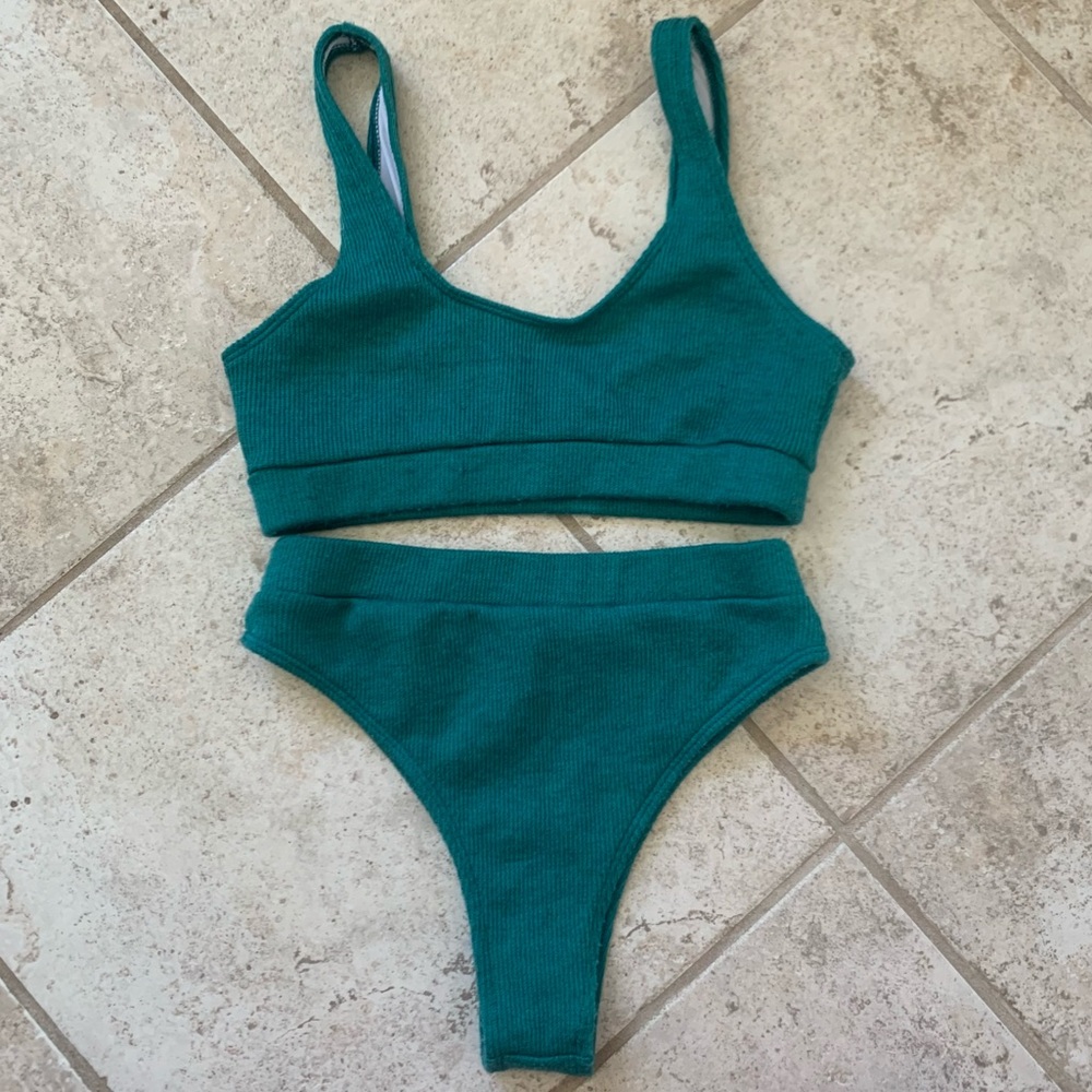 Green bikini